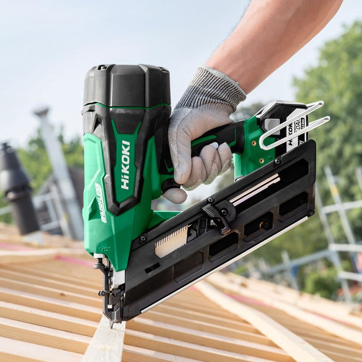 Hikoki NT1865DMB 18V Brushless 16G Angled Finish Nailer Body Only Item Condition Box Opened Never Used