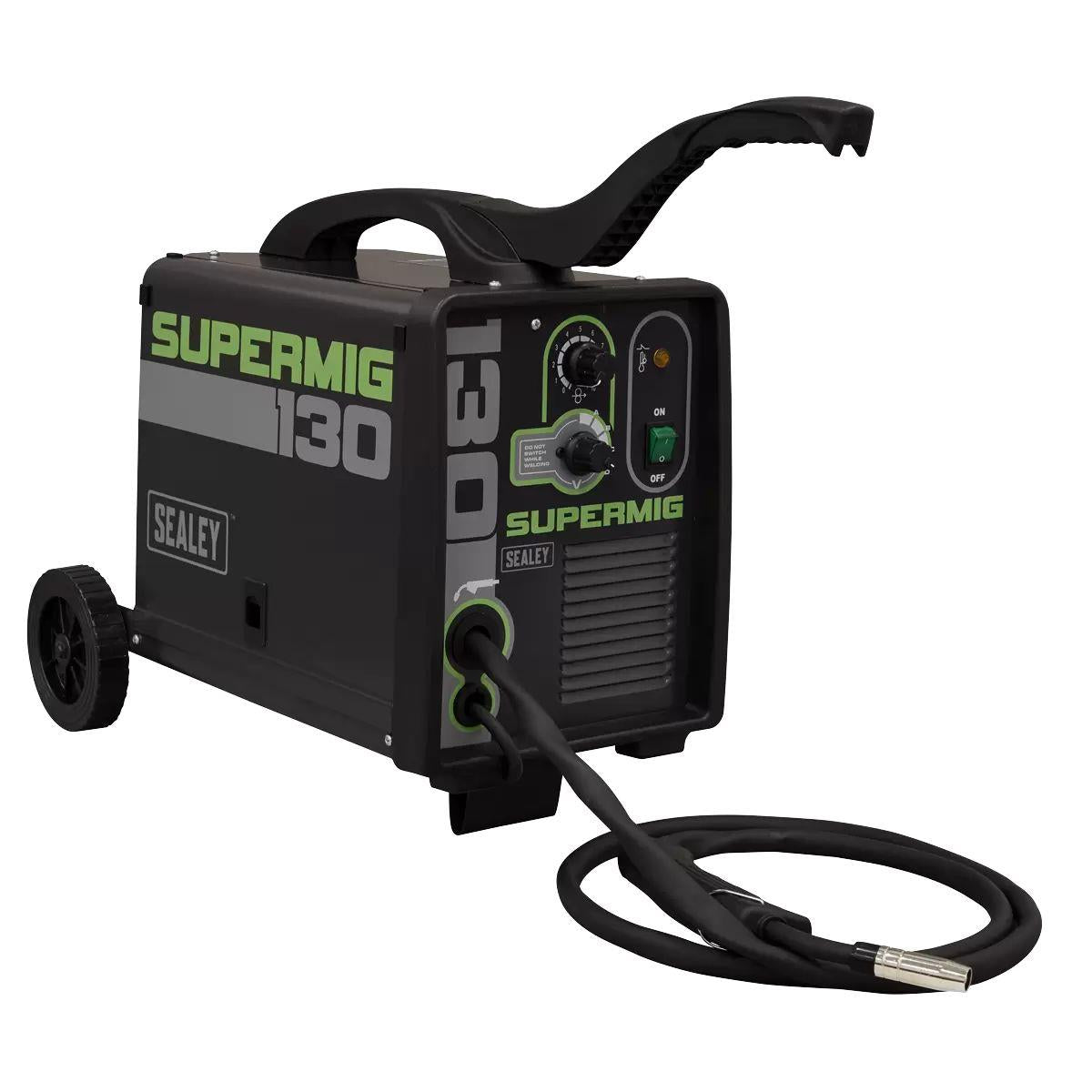 Sealey SUPERMIG130 130A Portable Mini MIG Welder 230V