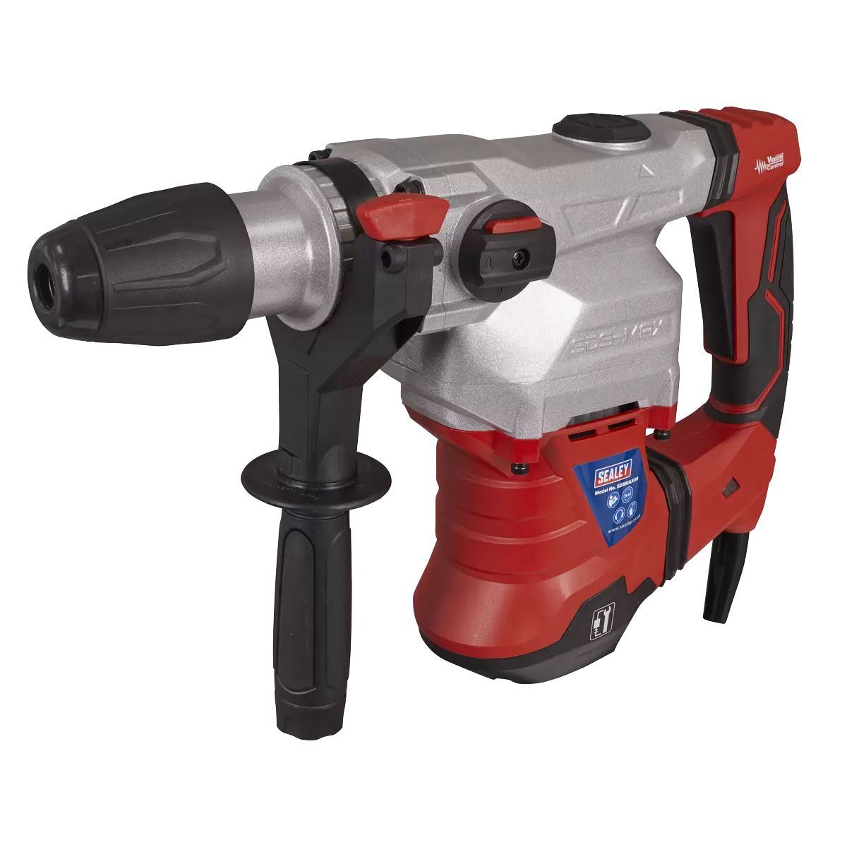 Sealey SDSMAX40 40mm SDS-MAX Rotary Hammer Drill 1500W/230V