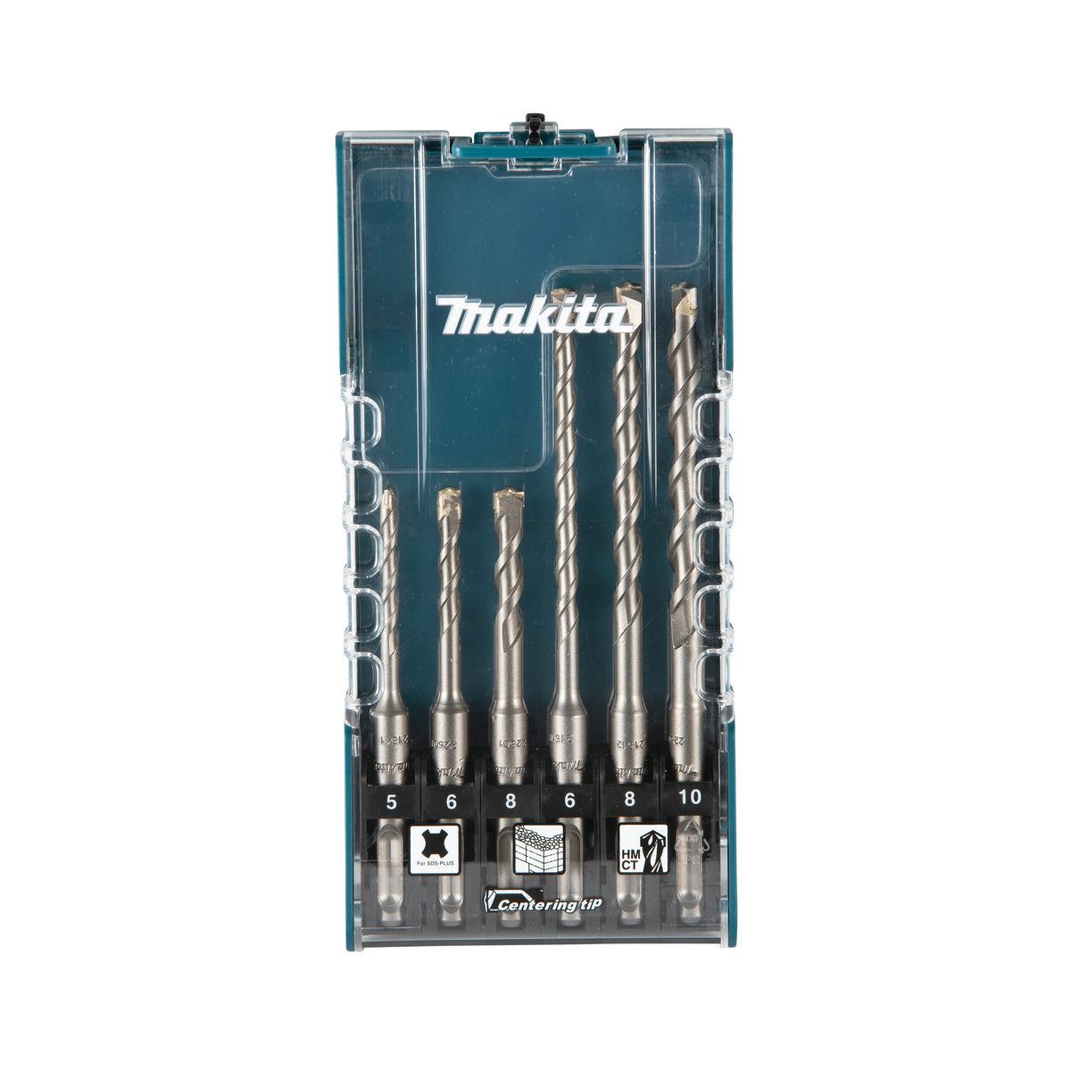 Makita E-15730 SDS Plus TCT Hammer Drill Bit Set Of 6 Piece Item Condition Damaged Box