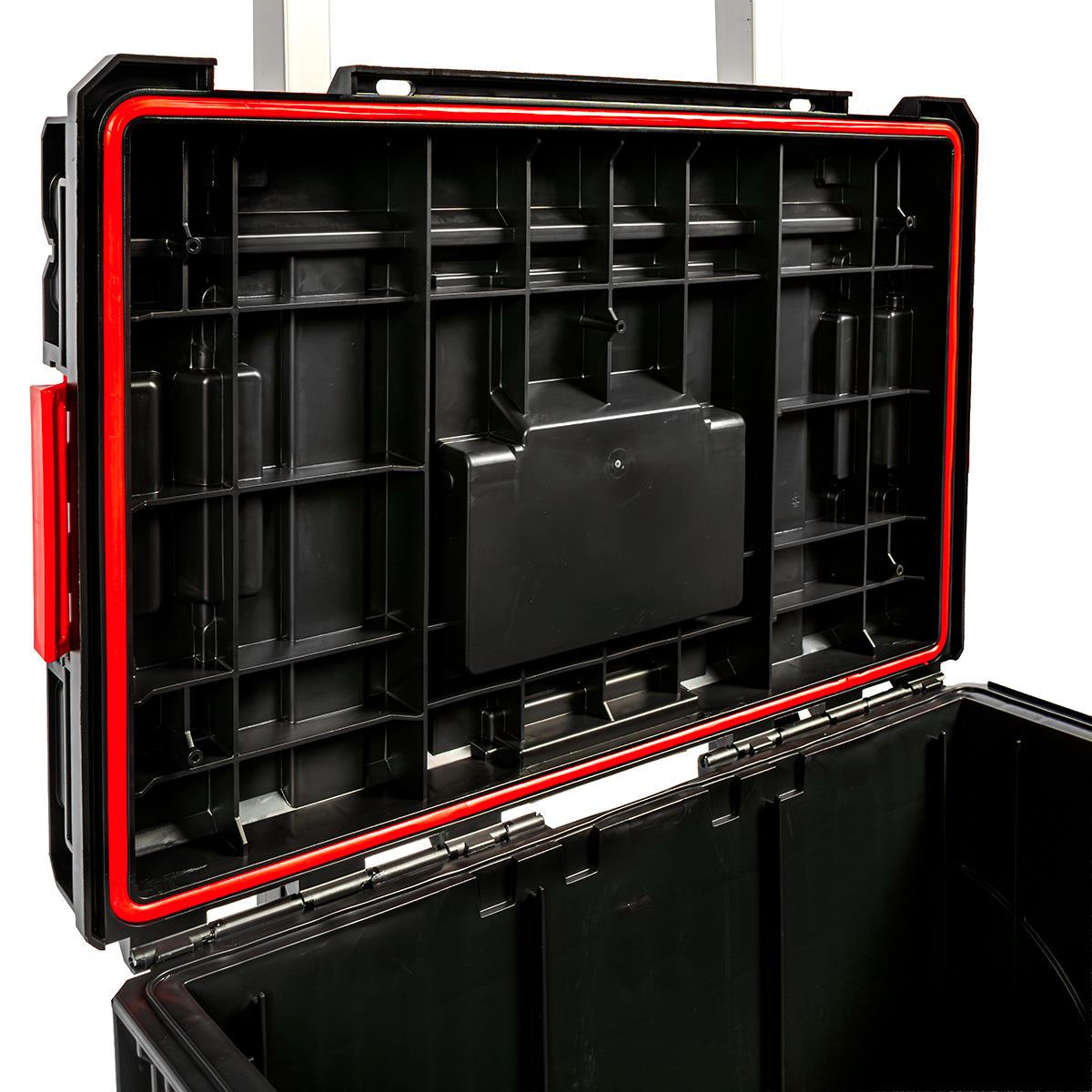 Excel Modular Stackable Tool Box Heavy Duty Mobile Storage 3 Piece Set with Wheels
