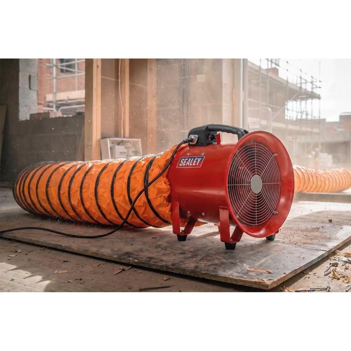 Sealey VEN300 Portable Ventilator 300mm with 5m Ducting
