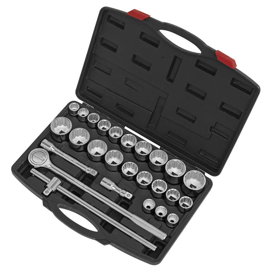 Sealey AK2582 3/4"Sq Drive Socket Set 26pc