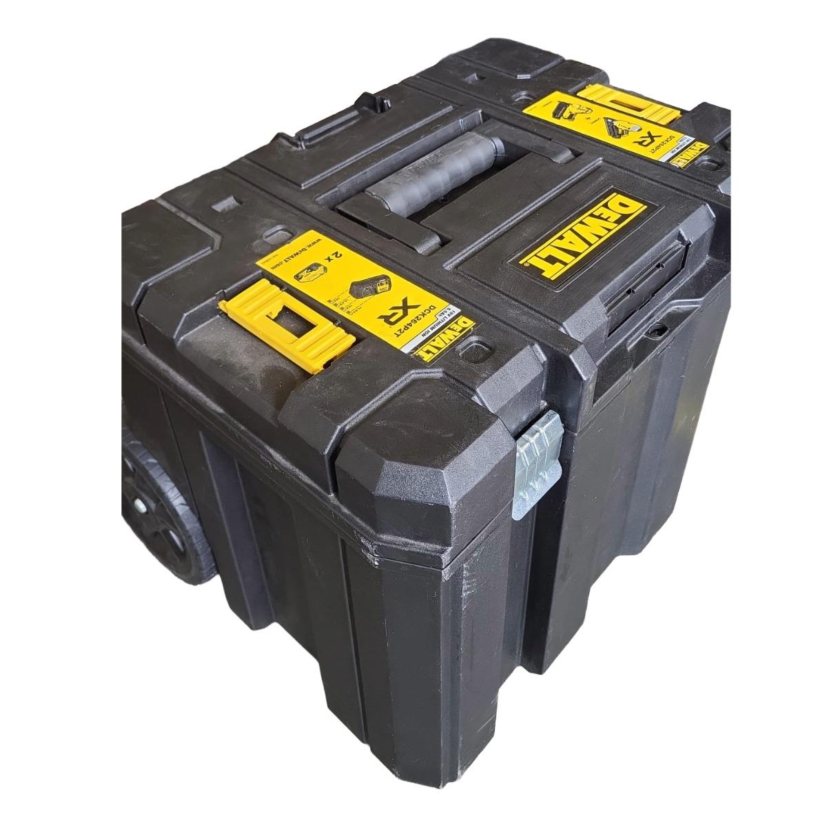 DeWalt DEW183347 TSTAK Mobile Storage With Extendable Long Handle NO TRAY DWST83347-1 Item Condition Damaged Box