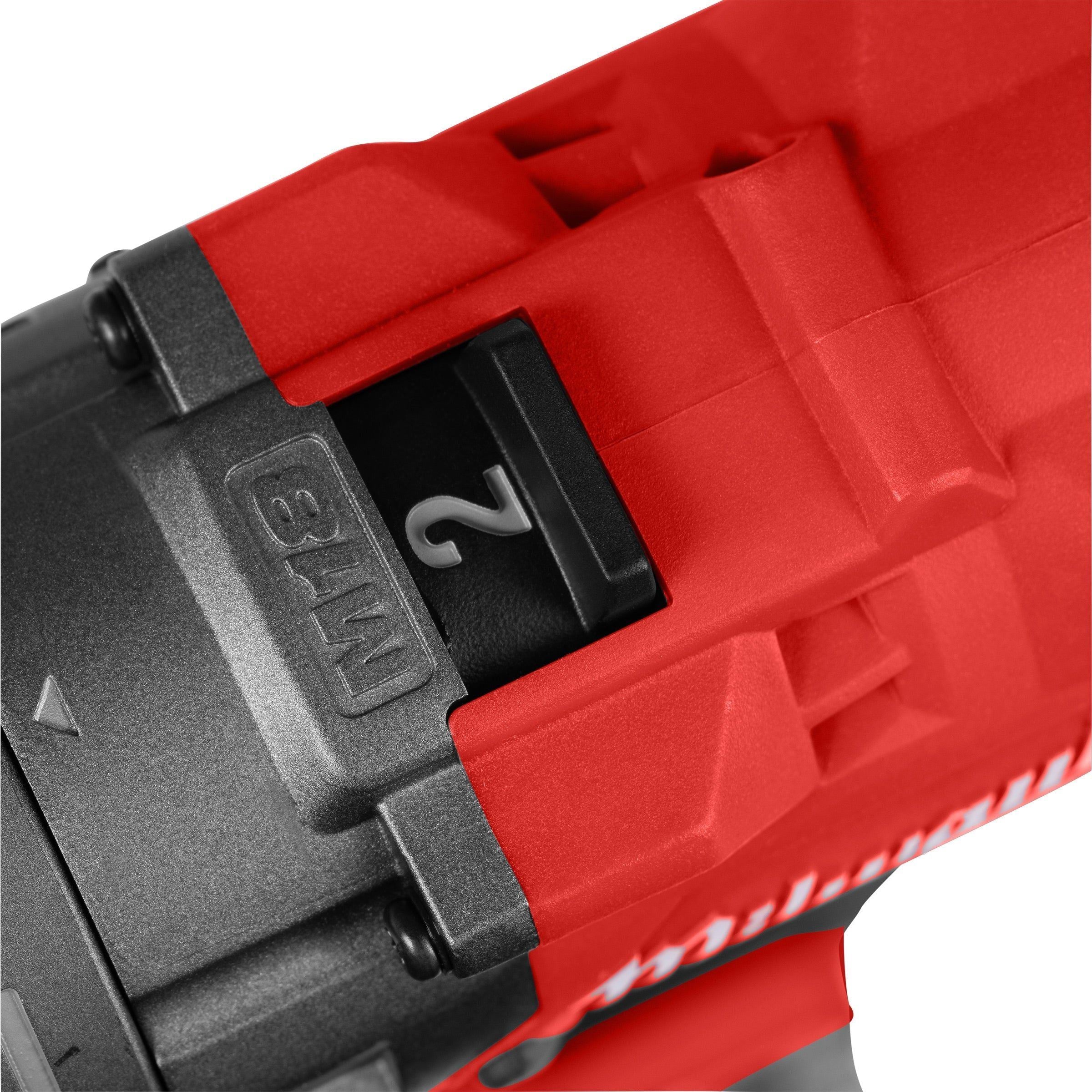 Milwaukee M18FPD3-0 18V Fuel Brushless Combi Drill with 1 x 5.0Ah Battery Charger & Empty Tool Box (Without Inlay)