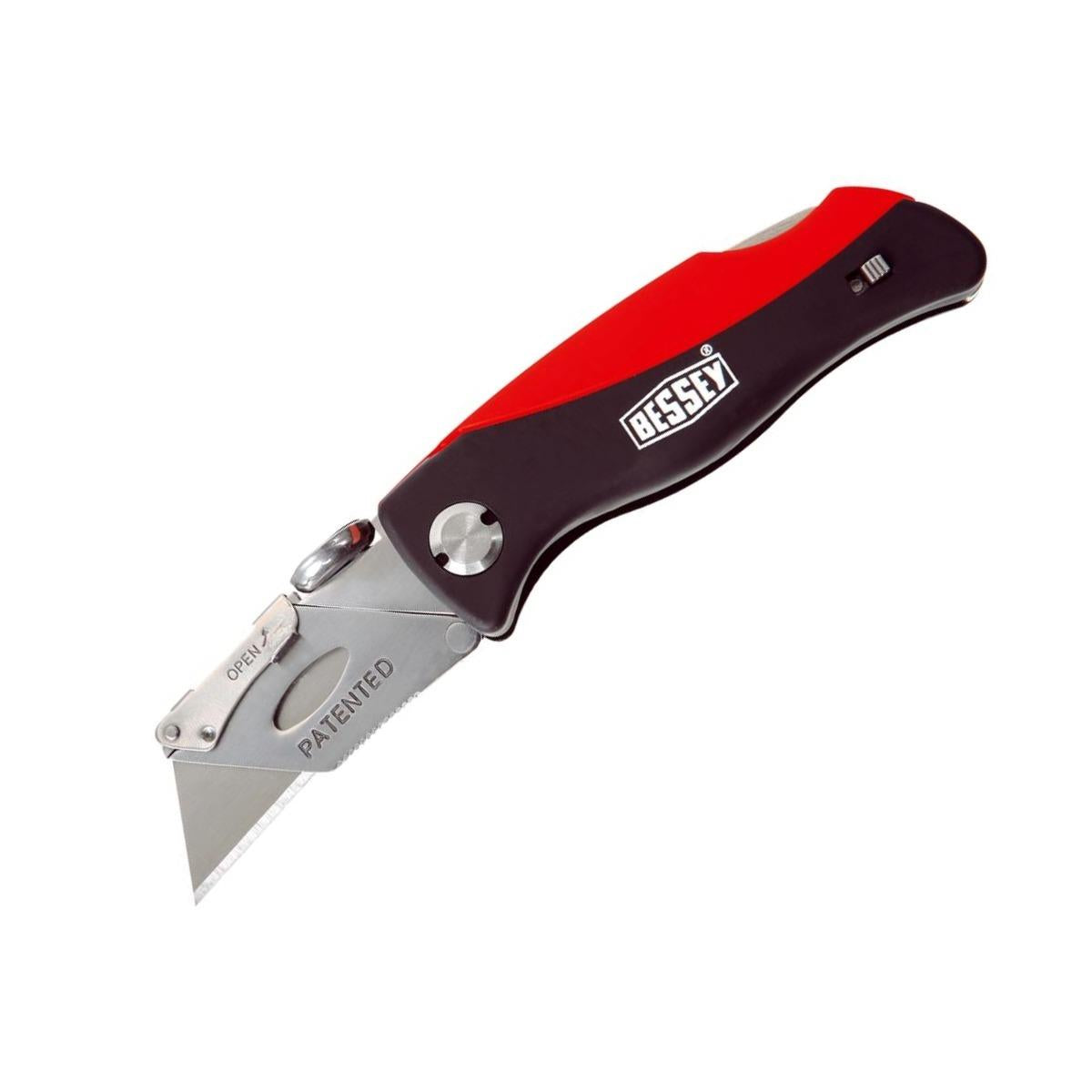 Bessey DBKPH-EU Folding Utility Knife with ABS Handle
