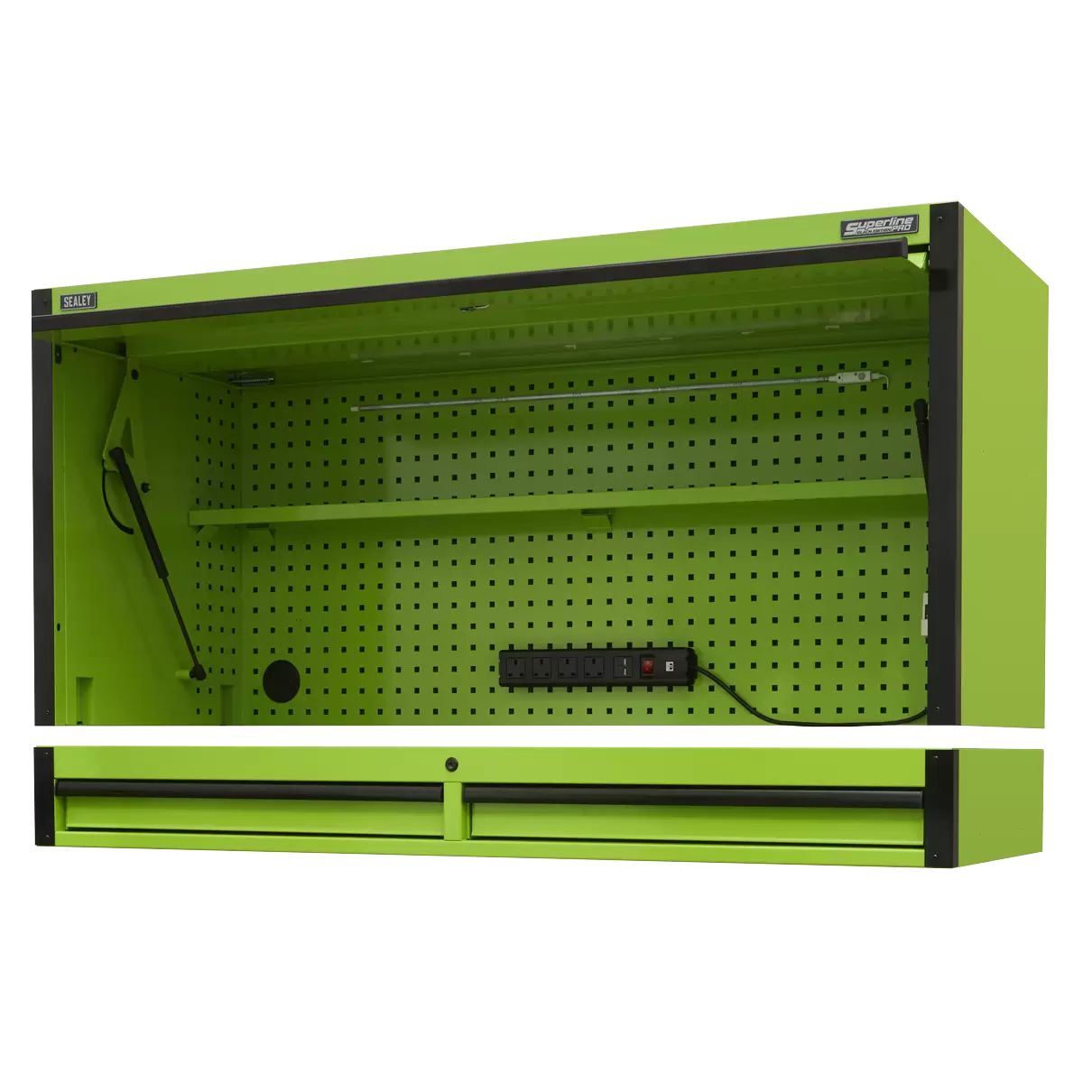 Sealey AP6103BE Top Hutch & 2 Drawer Riser 1549mm