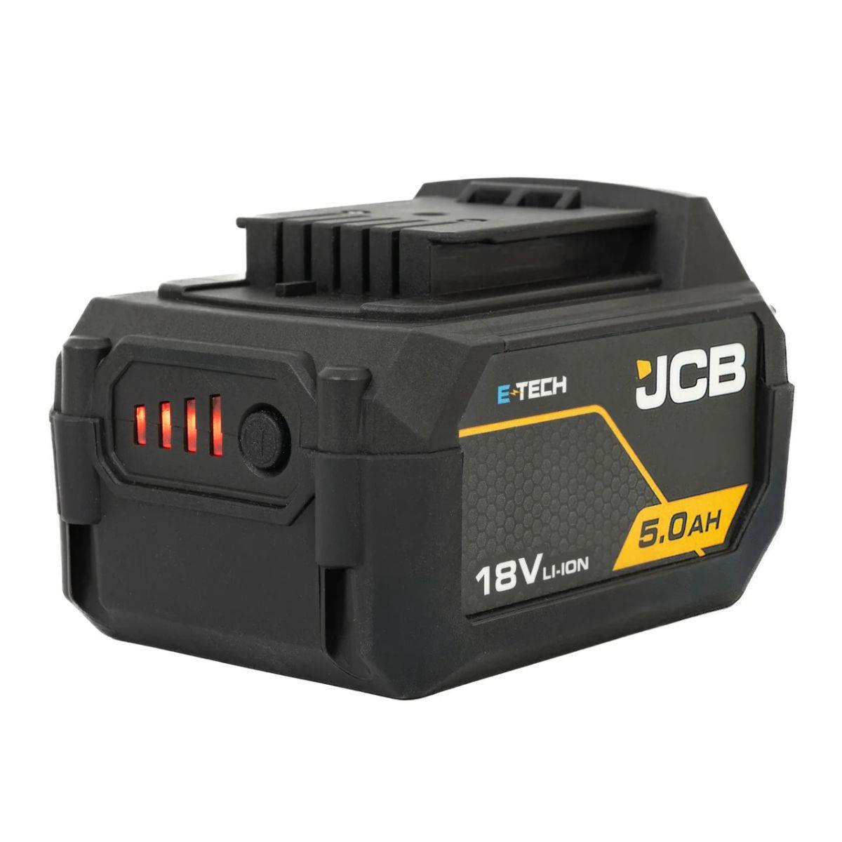 JCB-18PCD-75-5 18V Brushless Compact 75Nm Combi Drill with 2 x Pro 5.0Ah Batteries & 4.5A Charger
