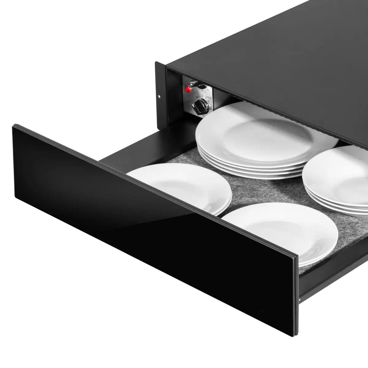 Sealey DH201 Baridi Integrated Warming Drawer 60cm Black 230V