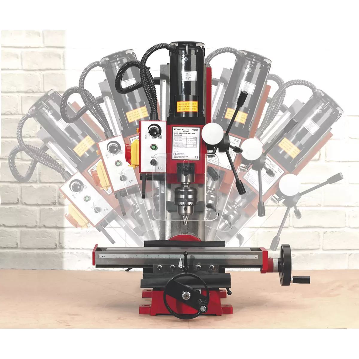 Sealey SM2502 Mini Drilling & Milling Machine 230V/350W