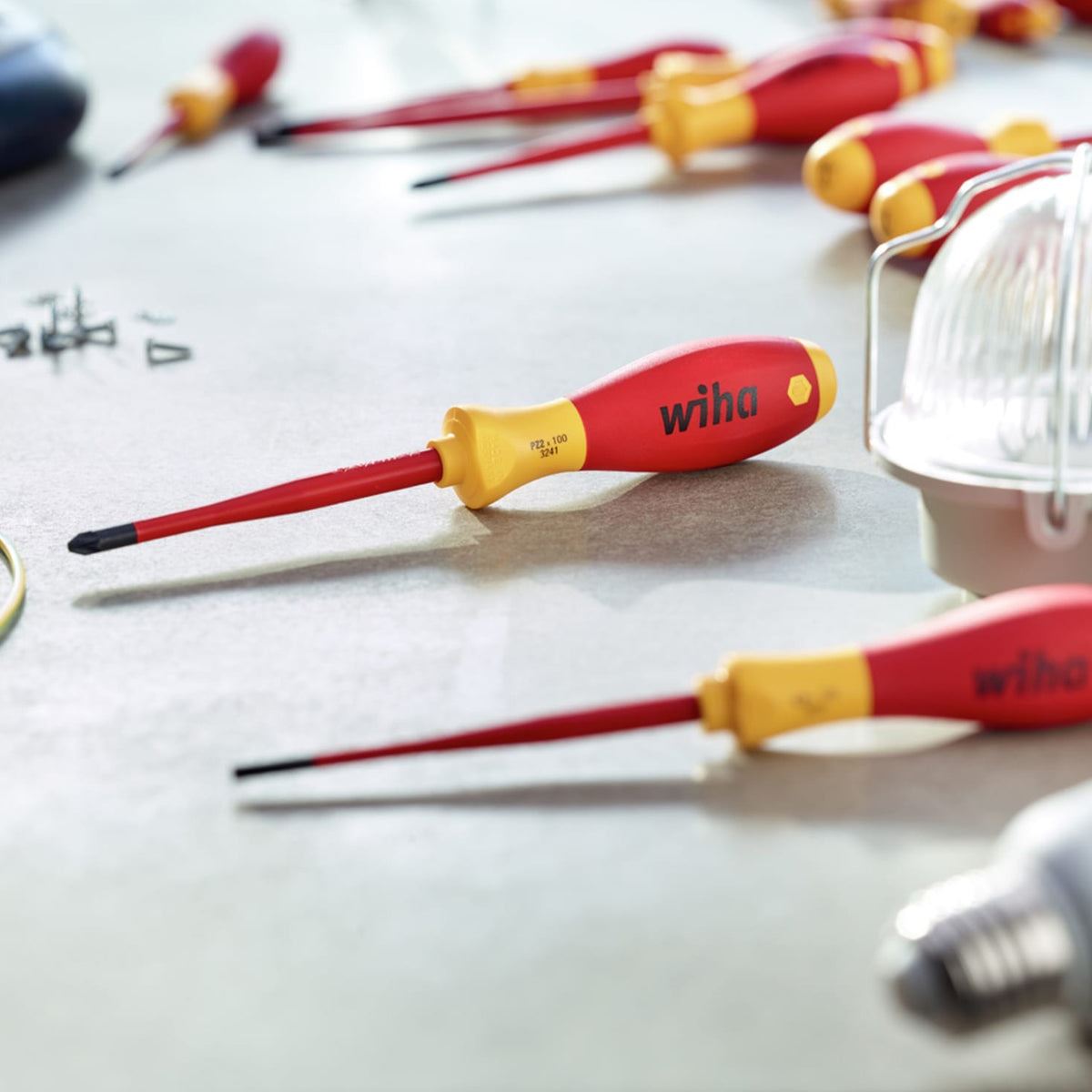 Wiha 6 Piece Slimfix Screwdriver Set Precision Tools for Electronics Repair XMS24VDESLIM