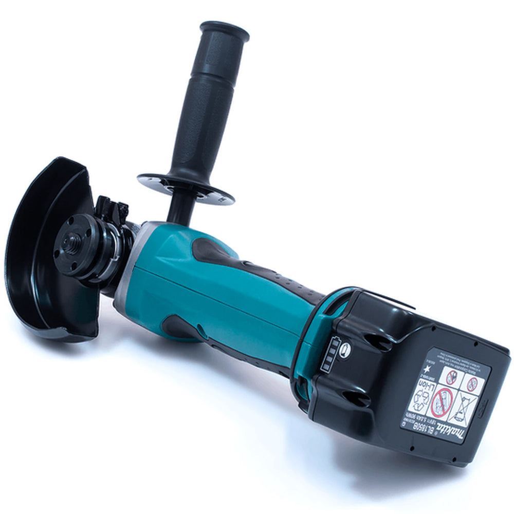 Makita DGA452Z 18V 115mm Angle Grinder with 1 x 3.0Ah Battery & Charger
