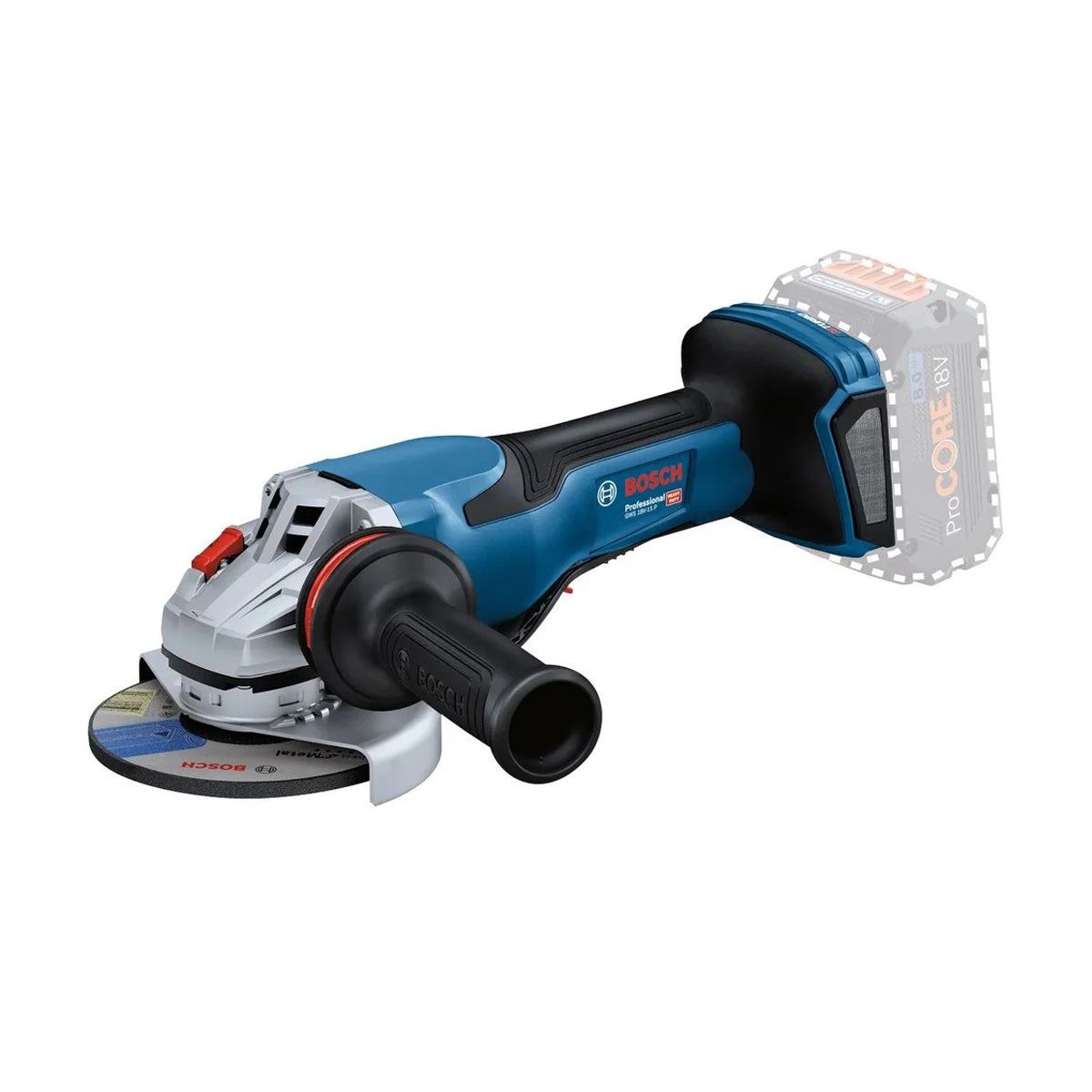 Bosch GWS 18V-15C Professional Angle Grinder 125mm Body only for Power and Precision 06019H6000