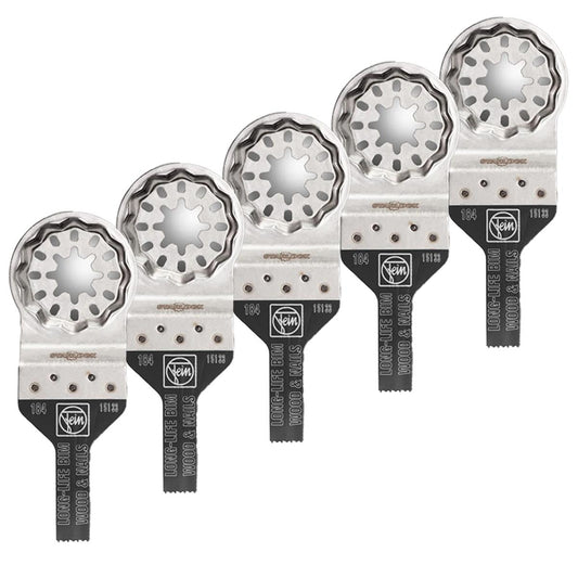 Fein 10mm STARLOCK E-Cut Long-Life BIM Saw Blade 63502184230 Pack of 5