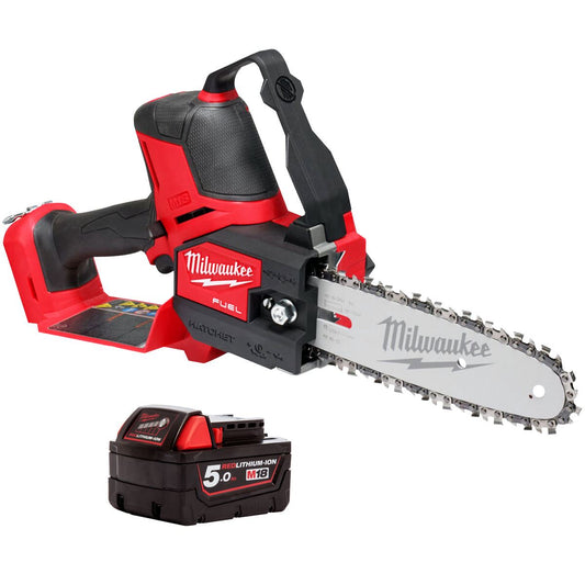 Milwaukee M18FHS20-0 18V Fuel Brushless Pruning Saw with 1 x 5.0Ah Battery