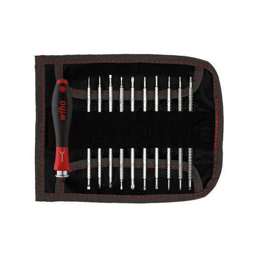 Wiha System 4 Soft Finish Interchangeable Screwdriver Set Of 12 Piece WHA-27820