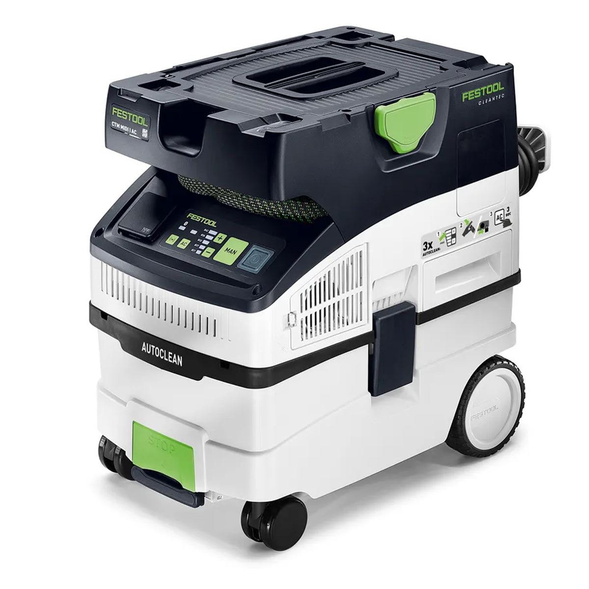 Festool CLEANTEC CTM MIDI I AC M-Class Wet and Dry Mobile Dust Extractor 15L 230V GB - 578554