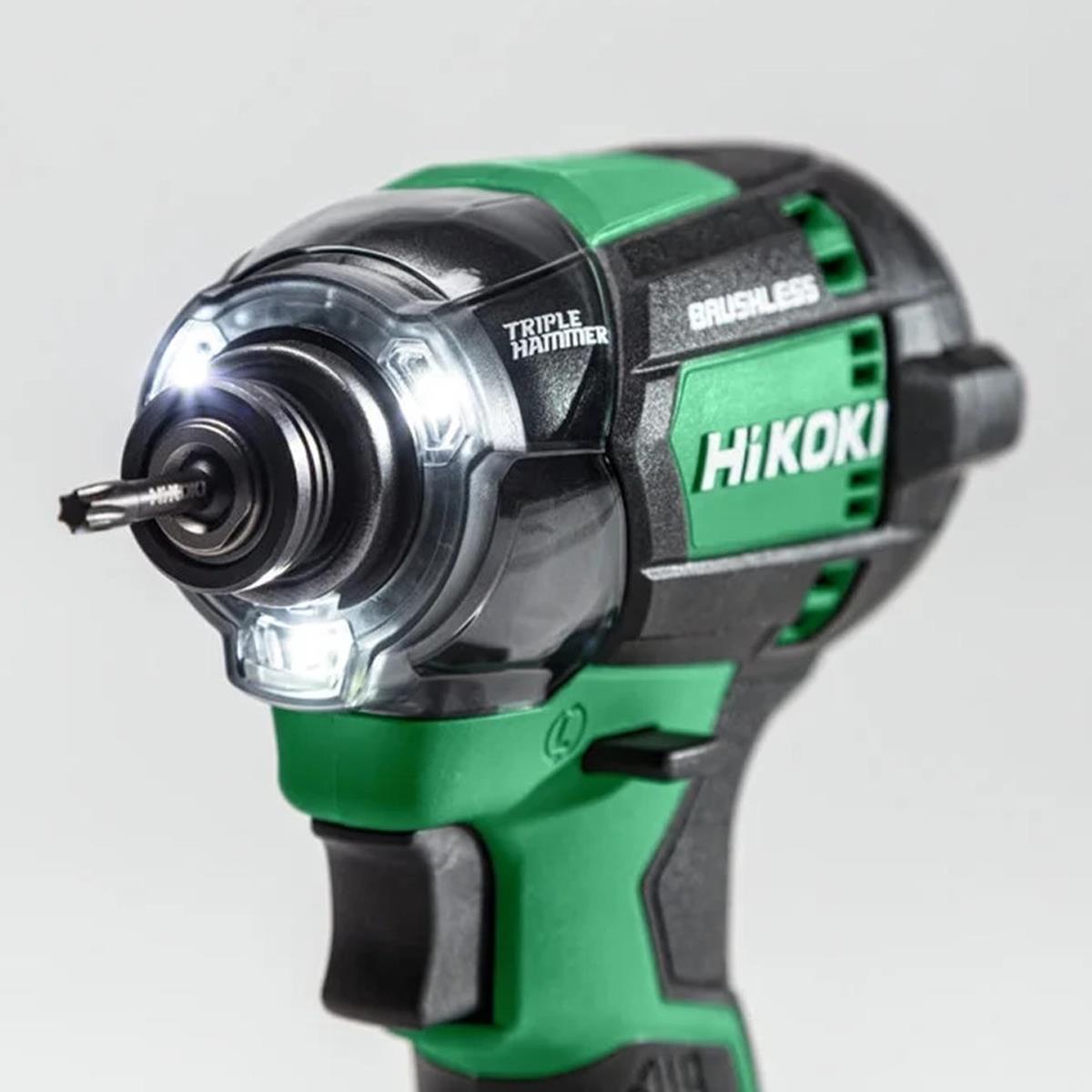 HiKOKI WH18DCW2Z 18V Brushless Impact Driver With 1 x 2.0Ah Battery Charger & Case