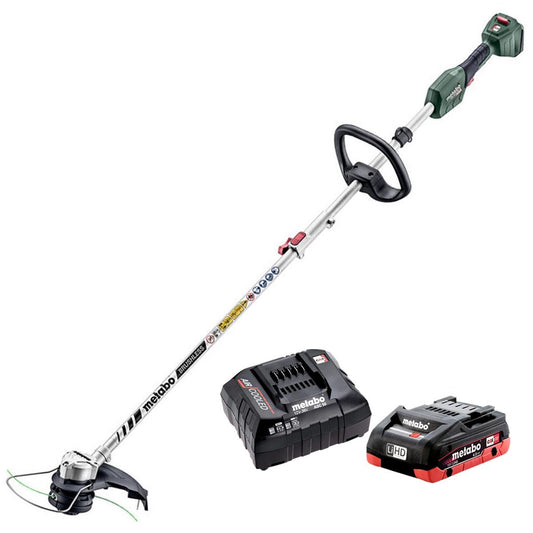 Metabo RTD 18 LTX BL 30 18V Brushless Line Trimmer With 1 x 4.0Ah Battery & Charger