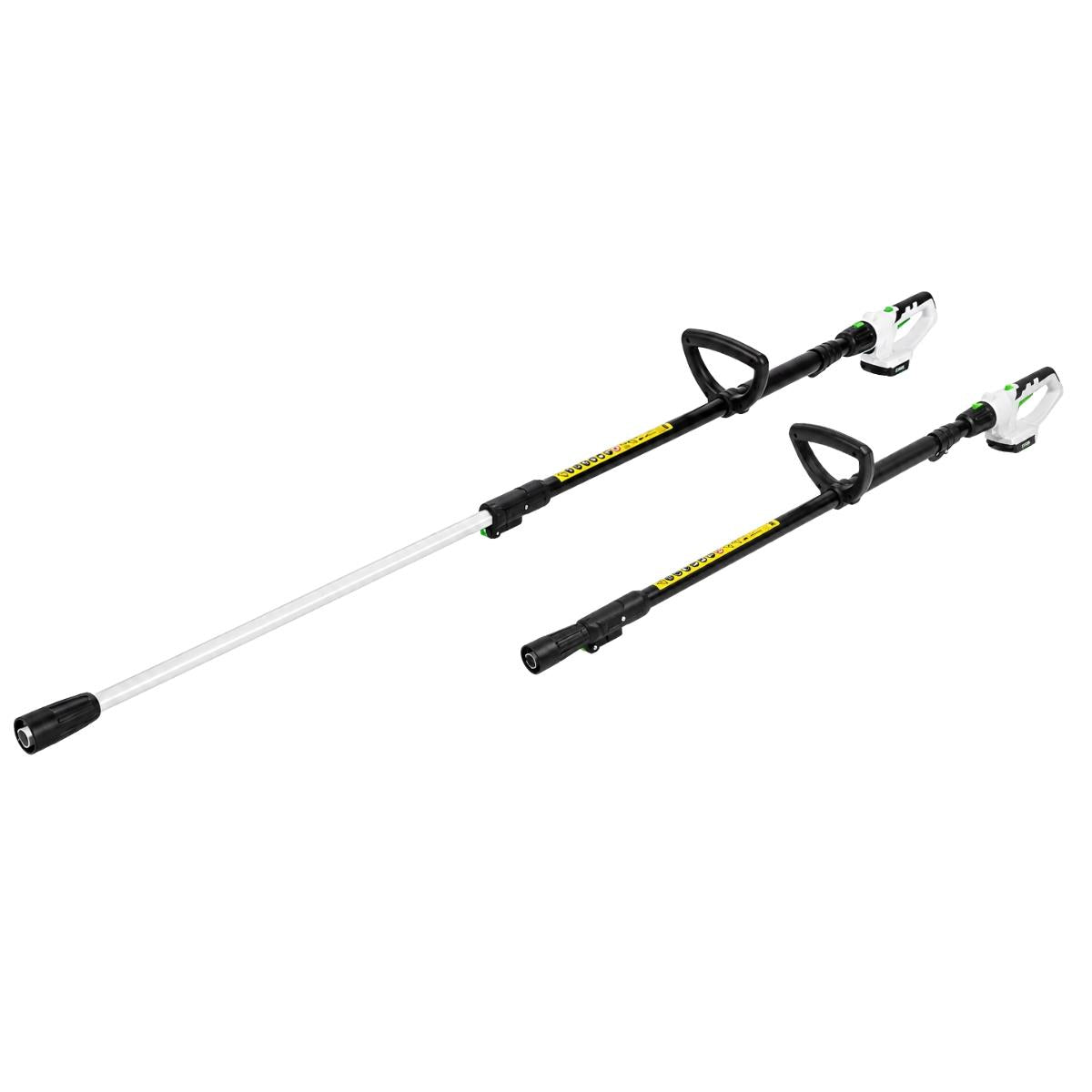 Excel 20V Cordless 2-in-1 Pole Hedge Trimmer & Pole Chainsaw Body Only Item Condition Damaged Box
