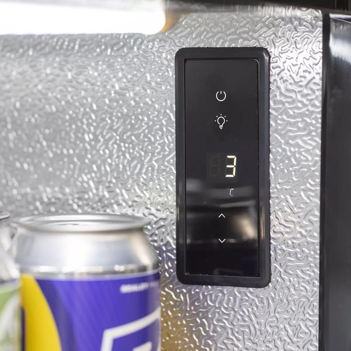 Sealey DH272 Baridi Bar Drinks Fridge/Cooler with Double Hinged Door & Security Lock 190L Black 240V
