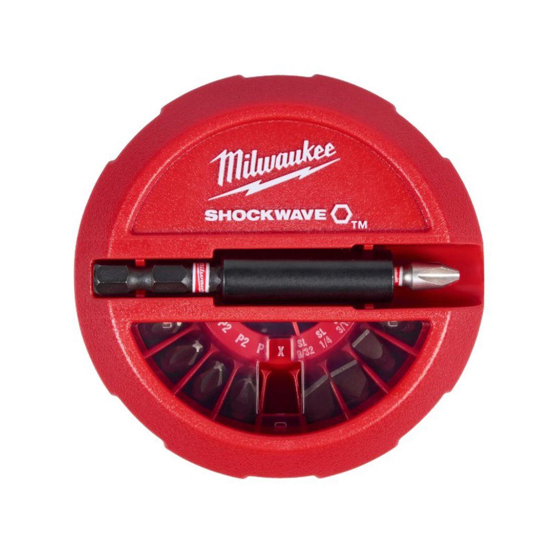 Milwaukee 15 Piece Shockwave GEN4 Impact Duty Screwdriver Puck Set 4932430904