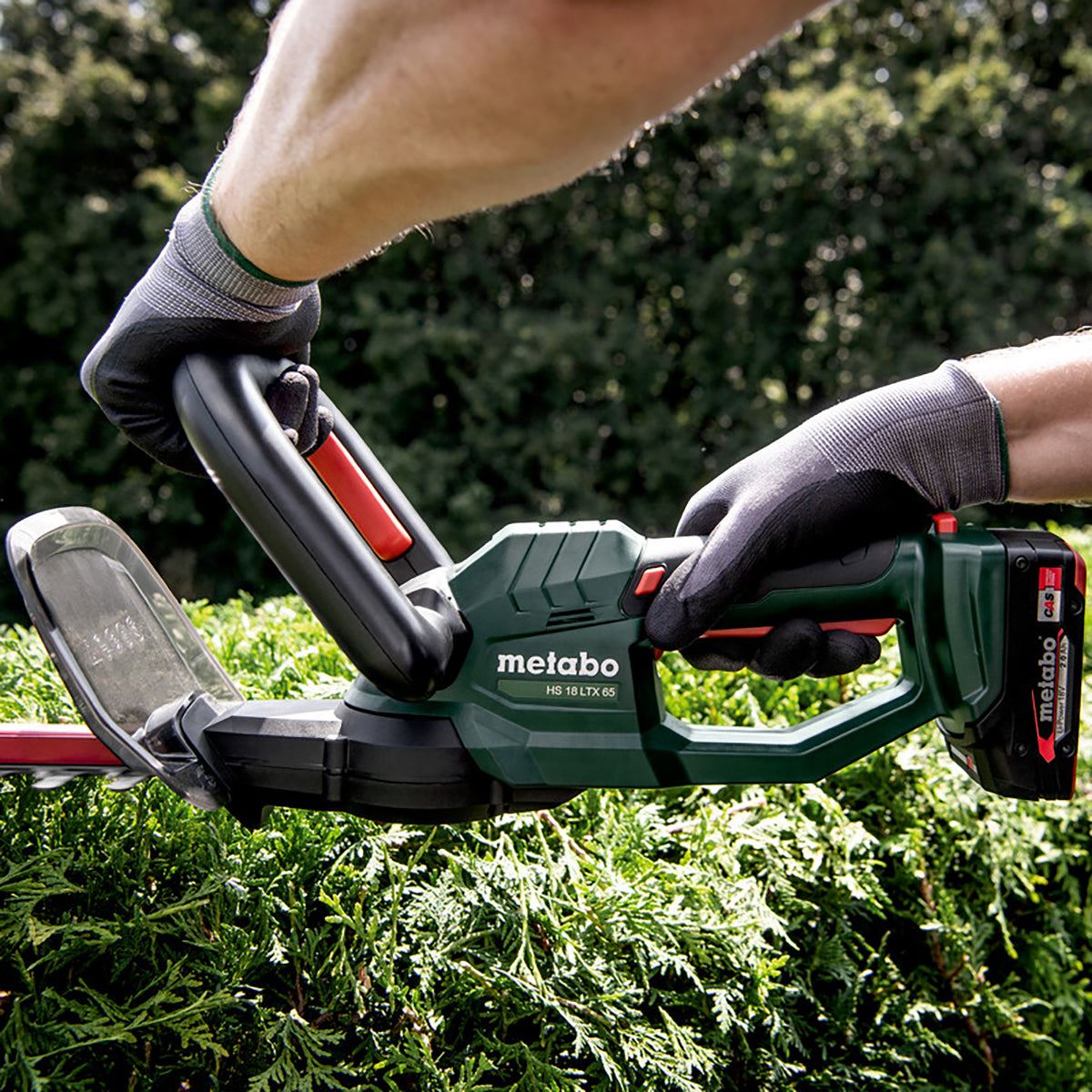 Metabo HS 18 LTX 55 18V 55cm Hedge Trimmer with 1 x 5.2Ah Battery & Charger