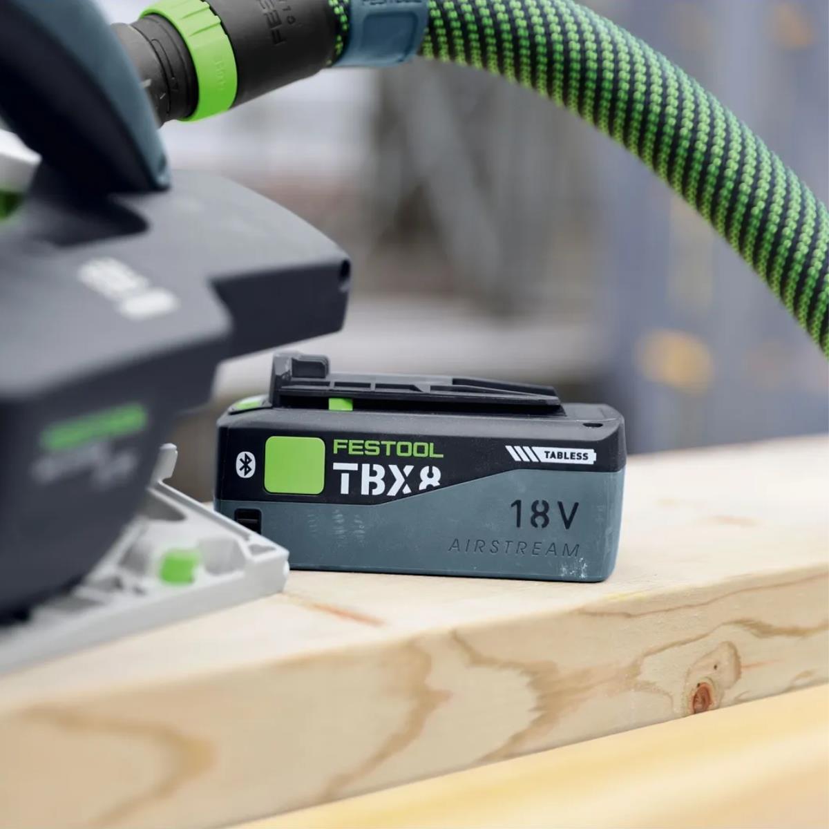 Festool BP 18 TBX 8.0Ah 18V ASI Tabless Battery with Bluetooth 578746