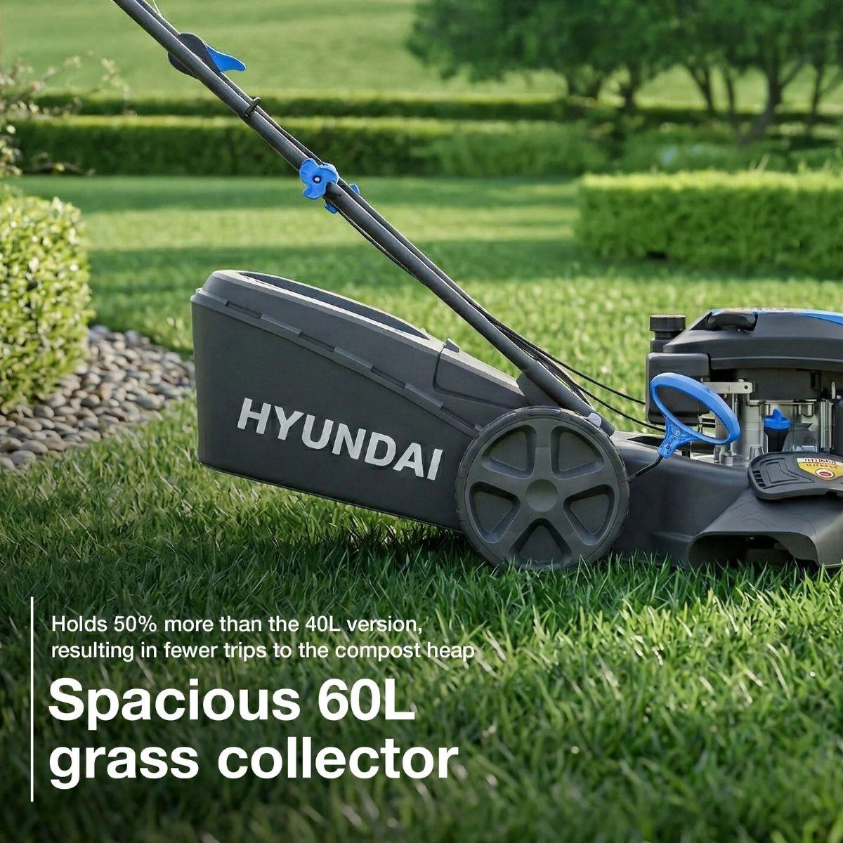 Hyundai HYM18150SPX 139cc 46cm Self-Propelled Mulching Petrol Lawnmower