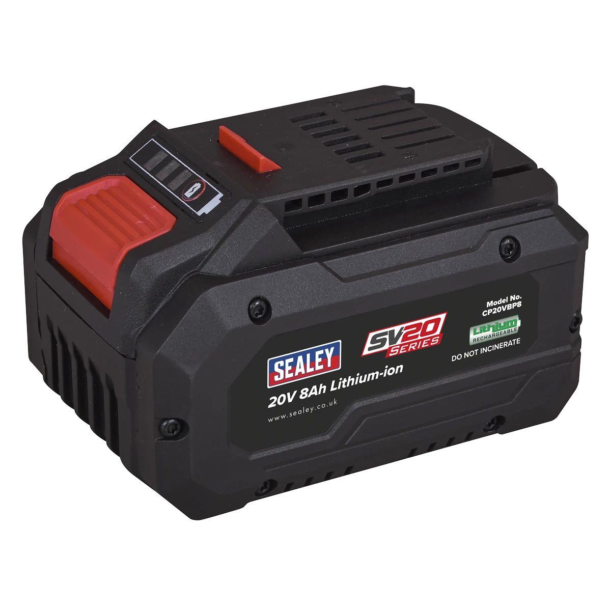 Sealey CP20VBP8 20V Series Power Tool Battery 8Ah