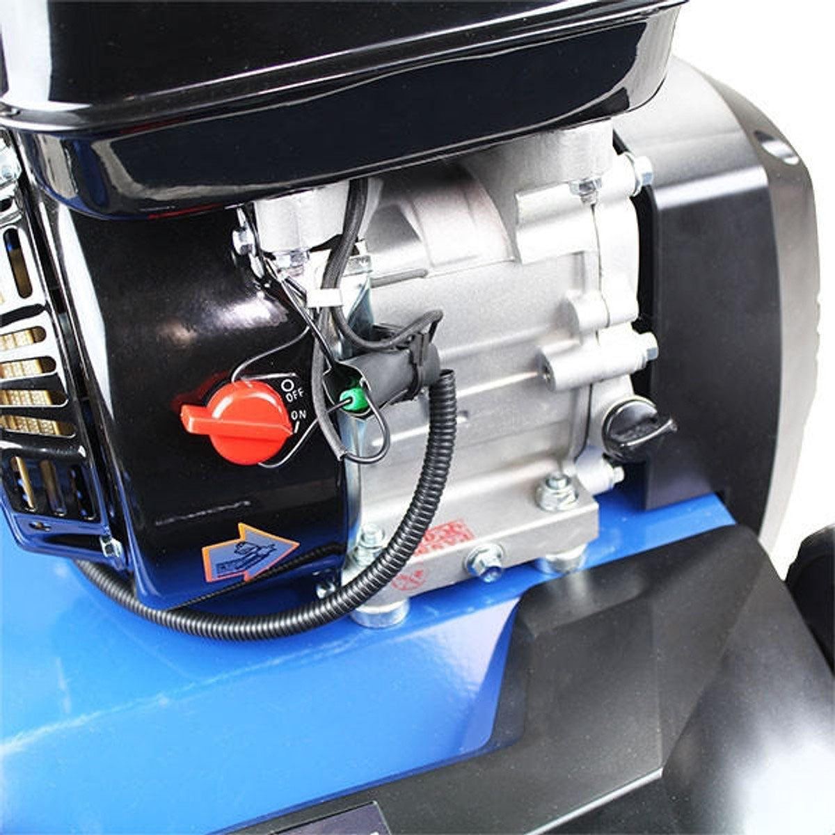 Hyundai HYSC210 40cm Petrol Lawn Scarifier & Aerator 212cc Engine, 4-Stroke Engine for Lawn Care & Maintenance