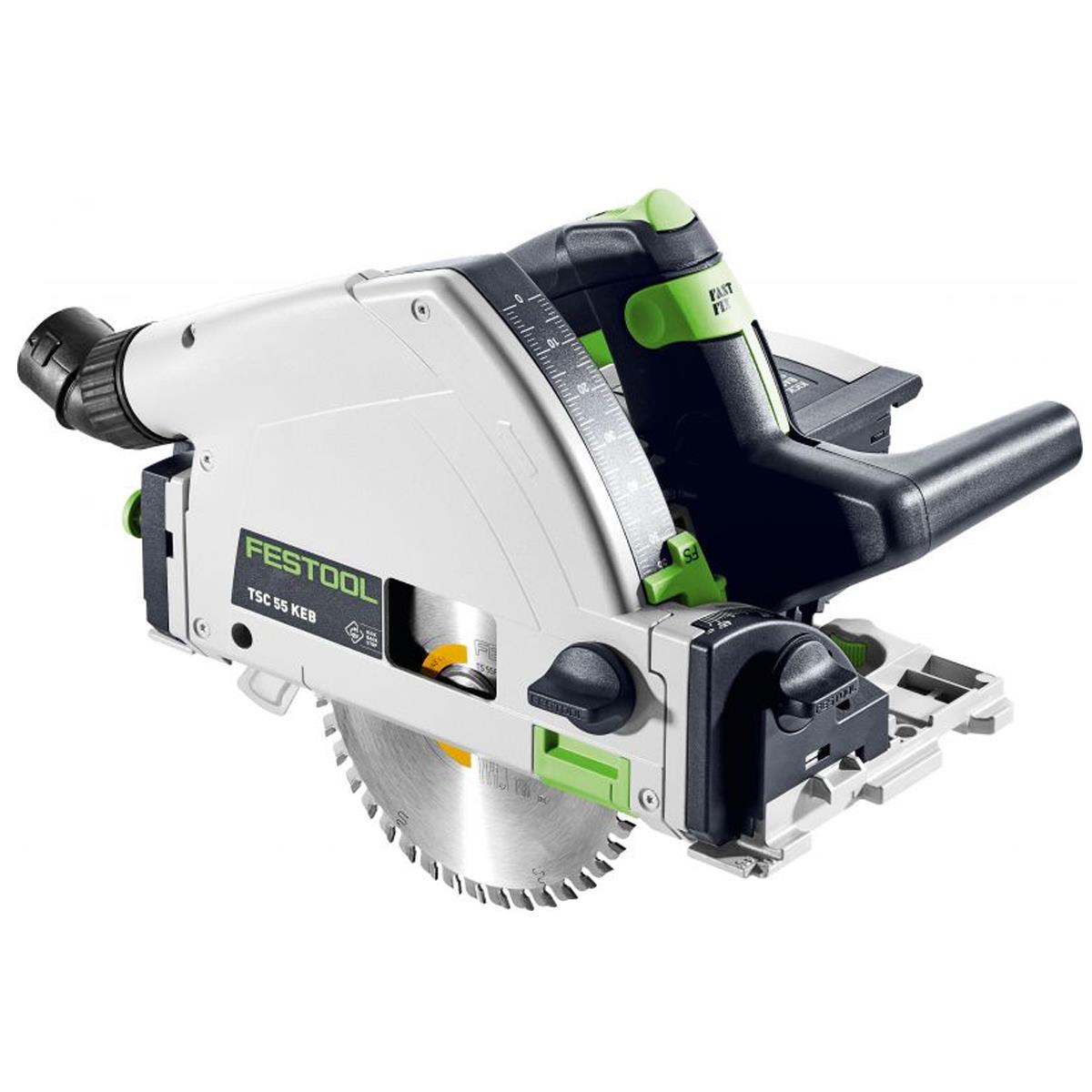 Festool TSC 55 KEB-Basic 36V Brushless Plunge Cut Saw Body Only with Case - 578738