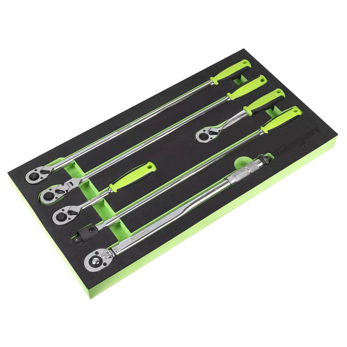 Sealey S01326 Siegen Ratchet Wrench, Breaker Bar & Torque Wrench Set 1/2