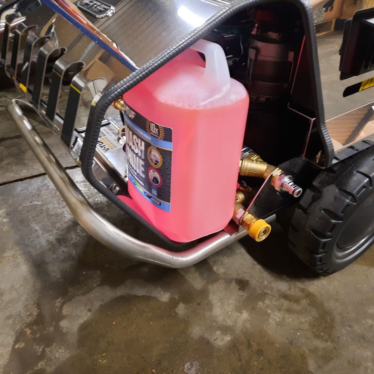 V-TUF Rapid MSH240V 9L/min Professional Hot Water Pressure Washer 120Bar & 1770psi