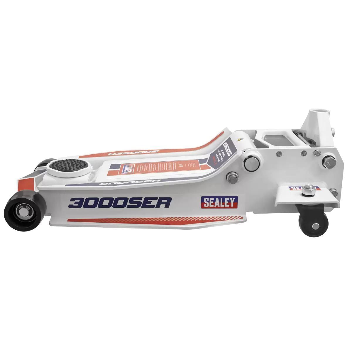 Sealey 3000SER Trolley Jack 3 Tonne Low Profile Rocket Lift