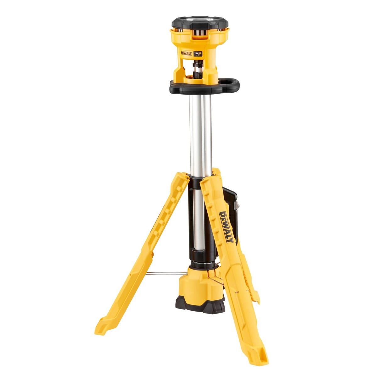 Dewalt DCL079 18V XR LED Tripod Light Body Only