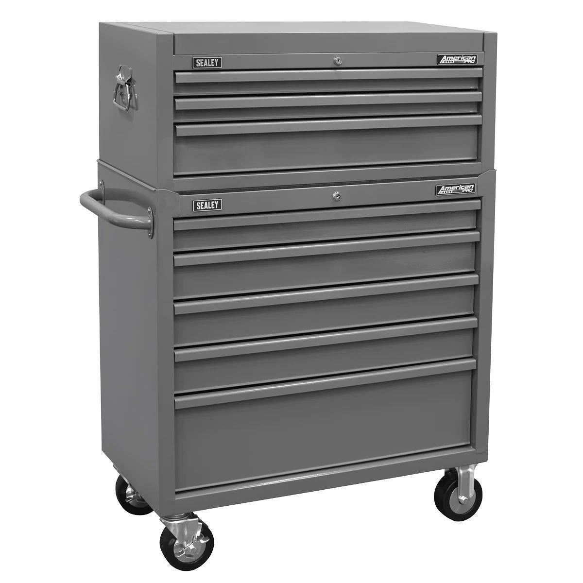 Sealey AP1102G American PRO Topchest 3 drawer Grey