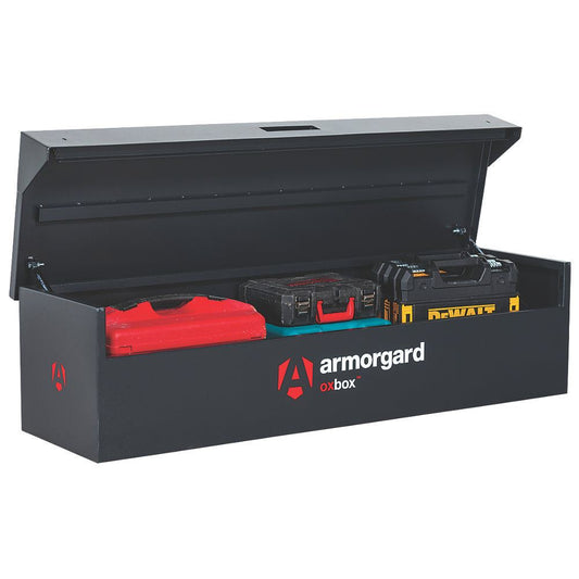 Armorgard OX6 Heavy Duty Steel Truck Box 1740mm x 515mm x 445mm Secure Storage Solution for Vehicles