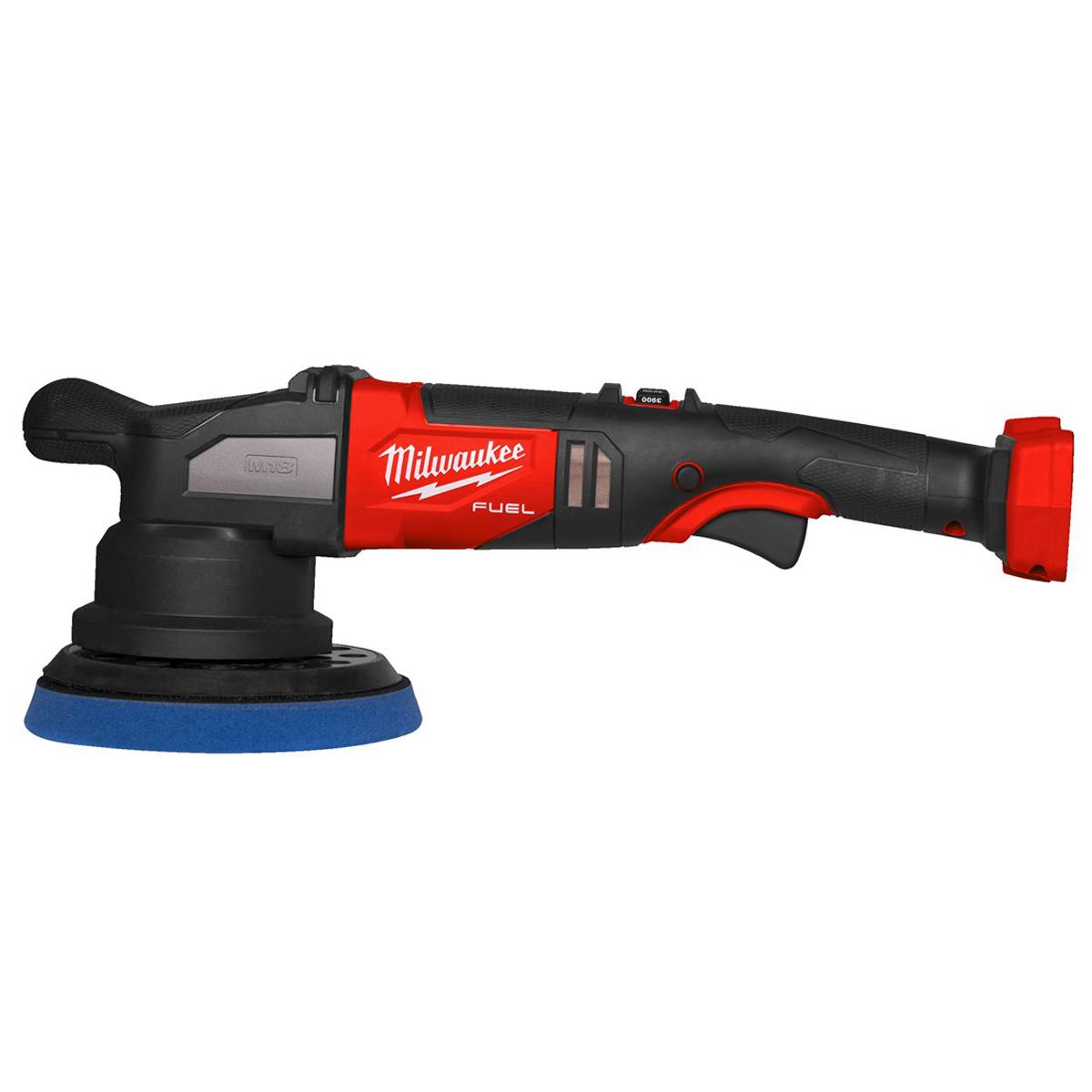 Milwaukee M18FROP21-0X 18V Brushless Random Orbital Polisher With 1 x 5.0Ah Battery Charger & Case