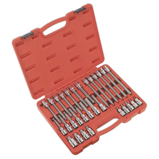 Sealey AK2196 Hex Socket Bit Set 30pc