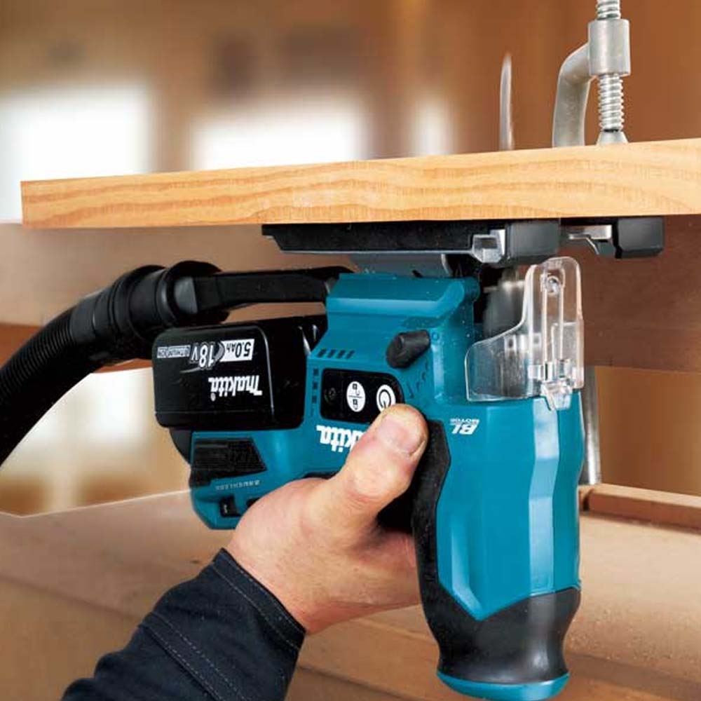 Makita DJV185Z 18V Brushless Jigsaw with 1 x 5.0Ah Battery & Charger