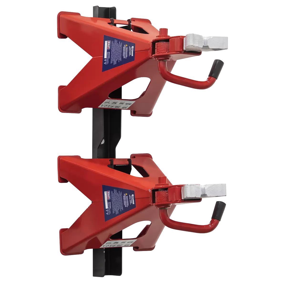 Sealey VS2006COMBO Axle Stand & Axle Stand Storage Rack Combo 6 Tonne