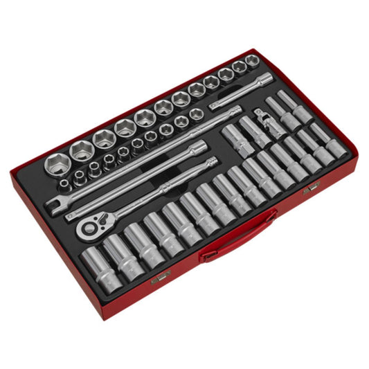 Sealey AK6941 1/2"Sq Drive Socket 46pc Set