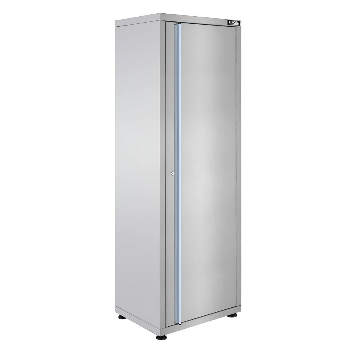 Excel 55inch 10 Drawer Stainless Steel Workbench Roller Tool Chest Cabinet & Tall Cabinet