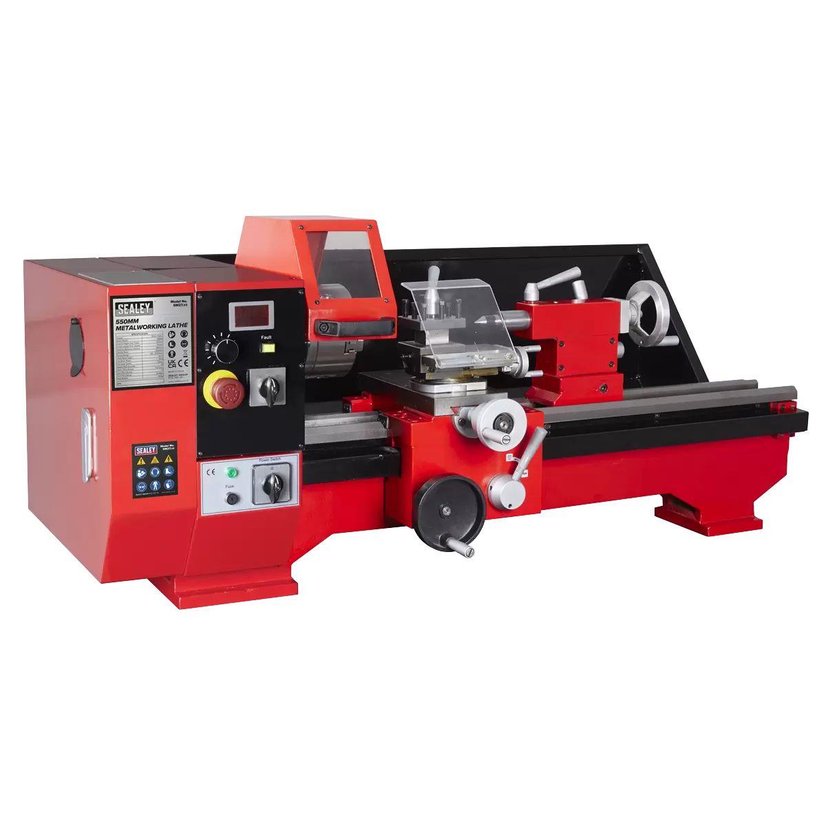 Sealey SM27 Metalworking Lathe 550mm Between Centres 230V/550W