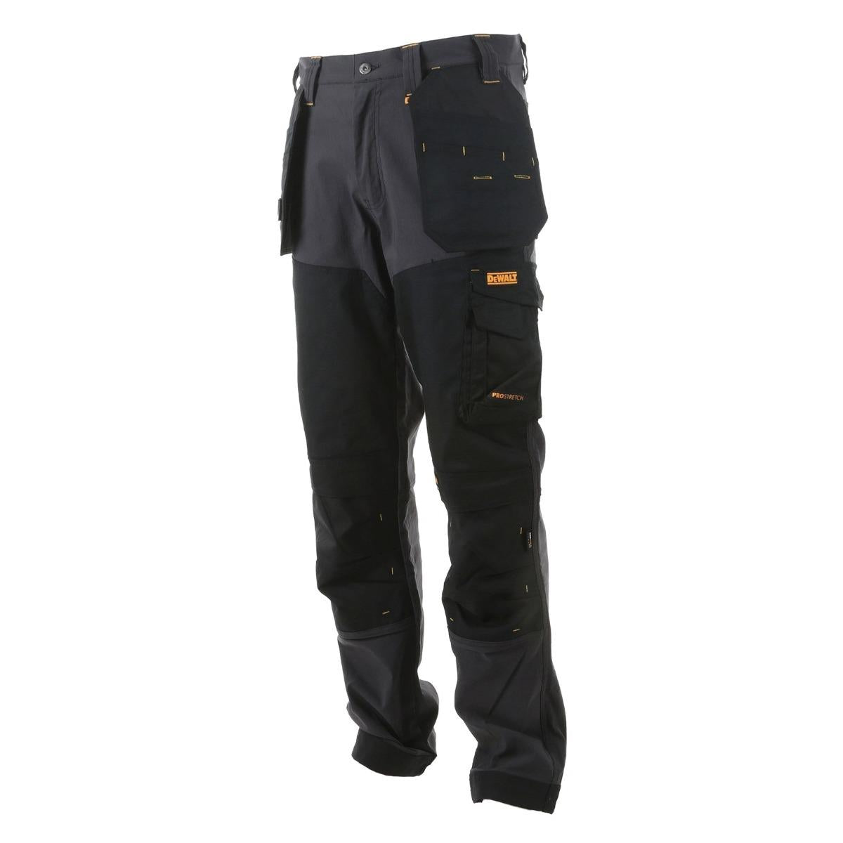Dewalt Memphis Pro-Stretch Holster Trousers Grey/Black - L31