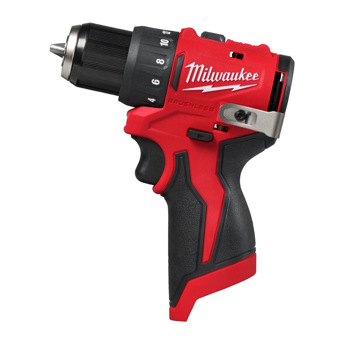 Milwaukee M12BLDDRC-0 12V Brushless Drill Driver with 1 x 6.0Ah Battery Charger & Bag