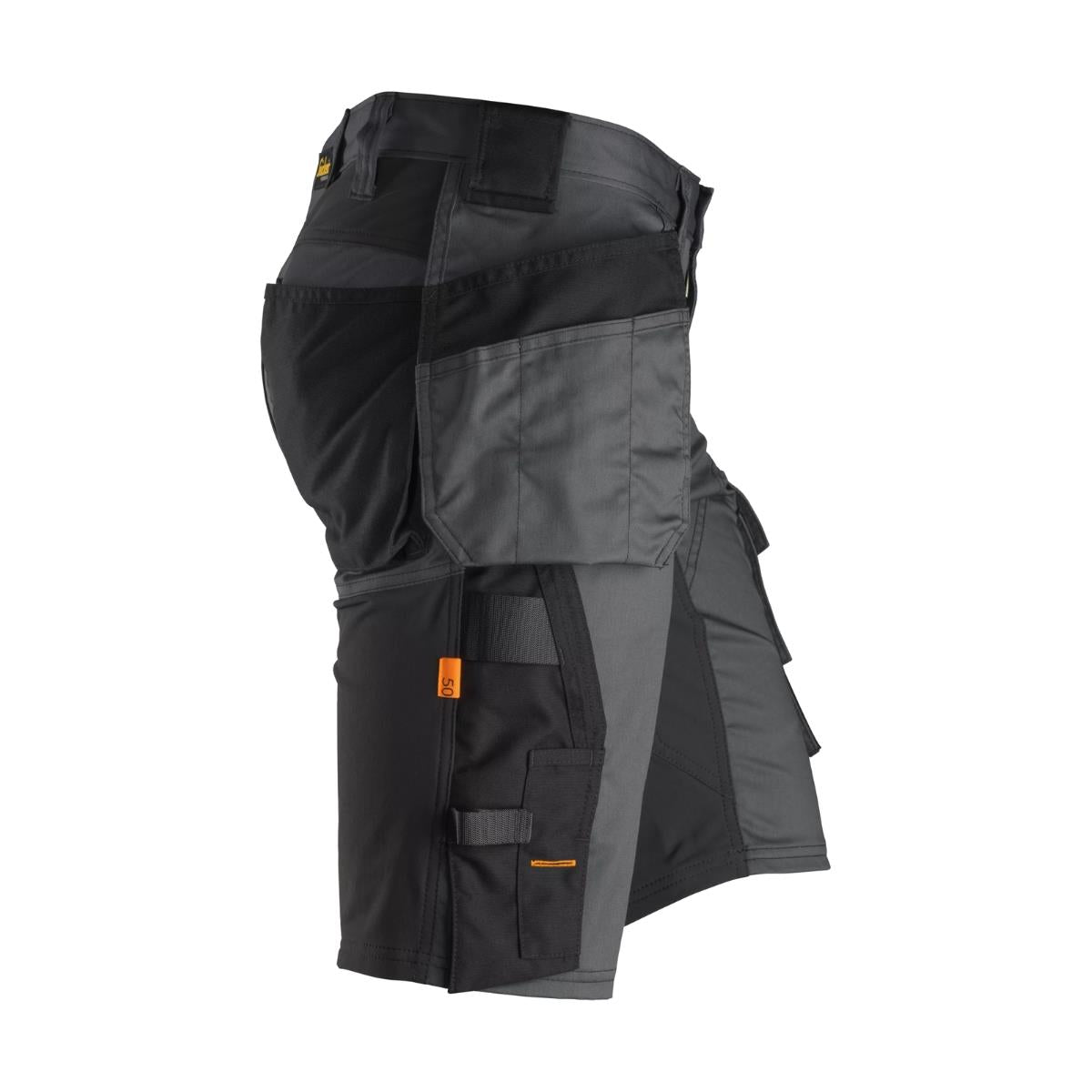 Snickers AllroundWork Stretch Shorts with Holster Pockets Steel Grey - 33