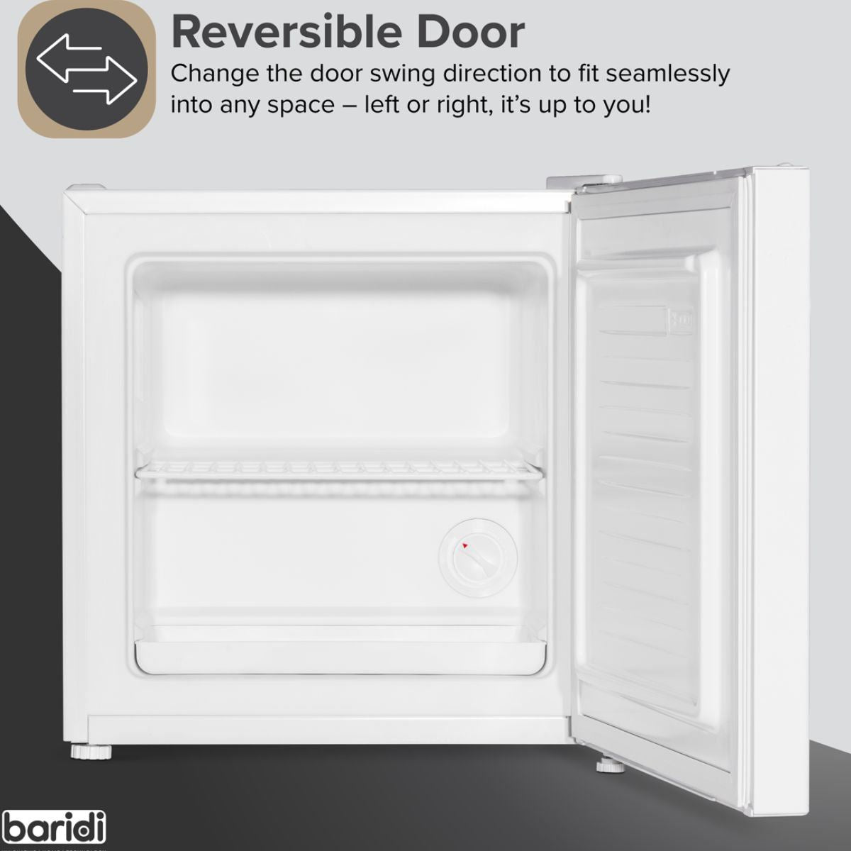 Sealey DH254 Baridi Mini Tabletop Fridge 31L Capacity White