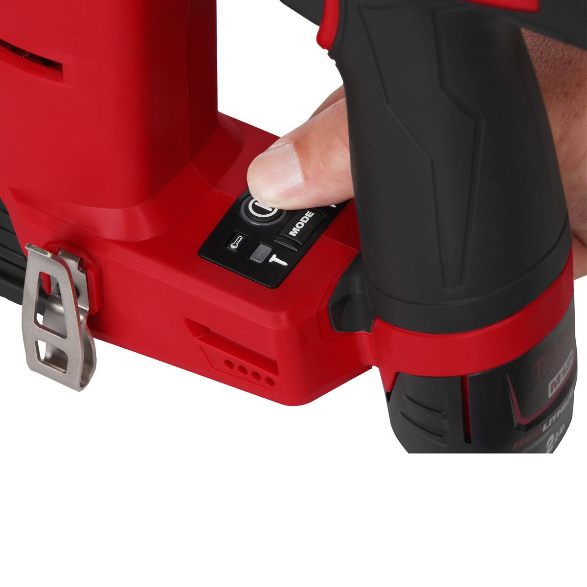 Milwaukee M12FCN18GS-0X 12V Brushless Bard Nailer with 1 x 5.0Ah Battery Charger & Case